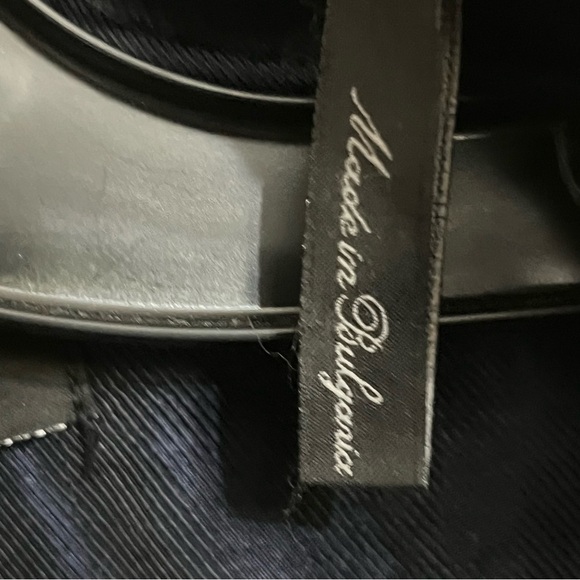 Men’s Andrew Marc Wool Blend Bomber Jacket Full Zip Size Large Black - Picture 4 of 10